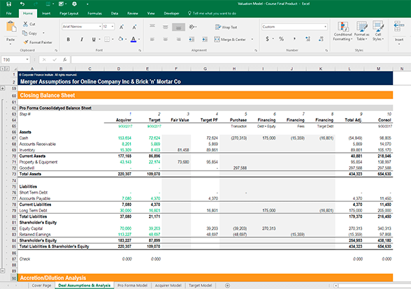 Financial Modeling Using Excel