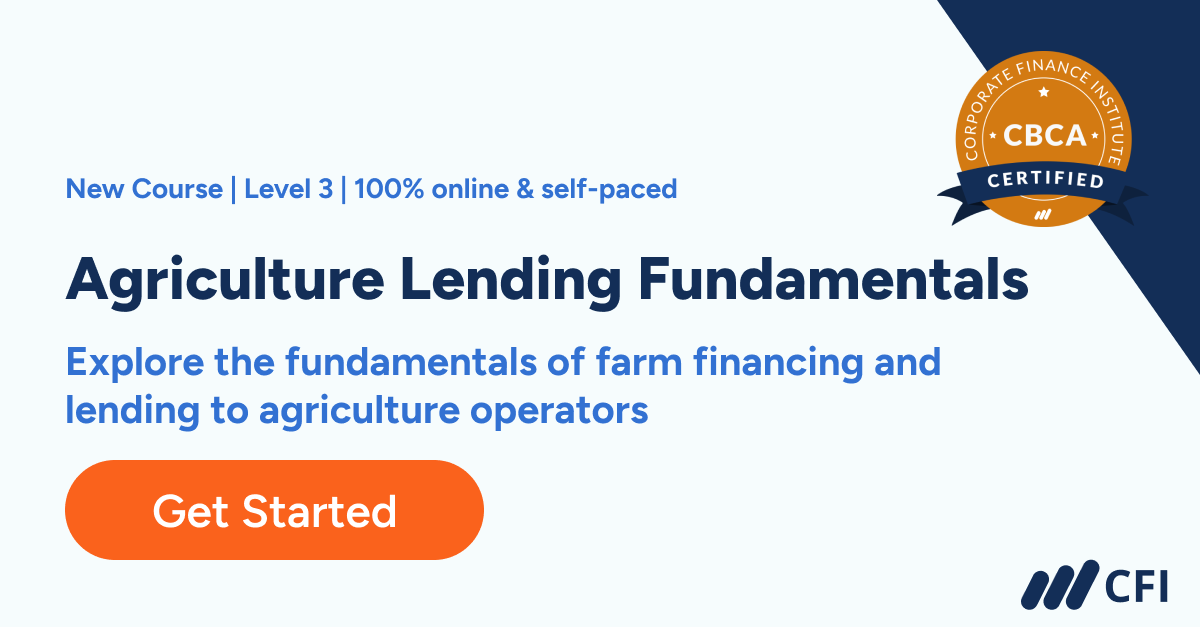 Training Manual: The Basics of Financing Agriculture Module 3.3