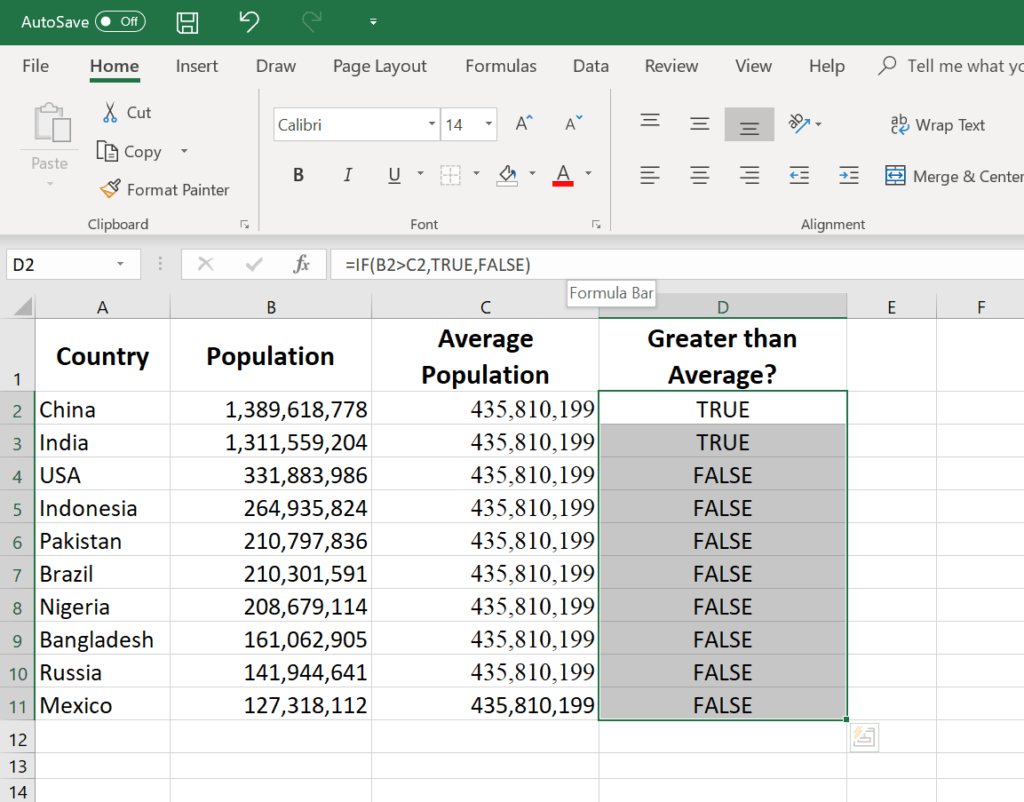 Excel Function and Formula you should know