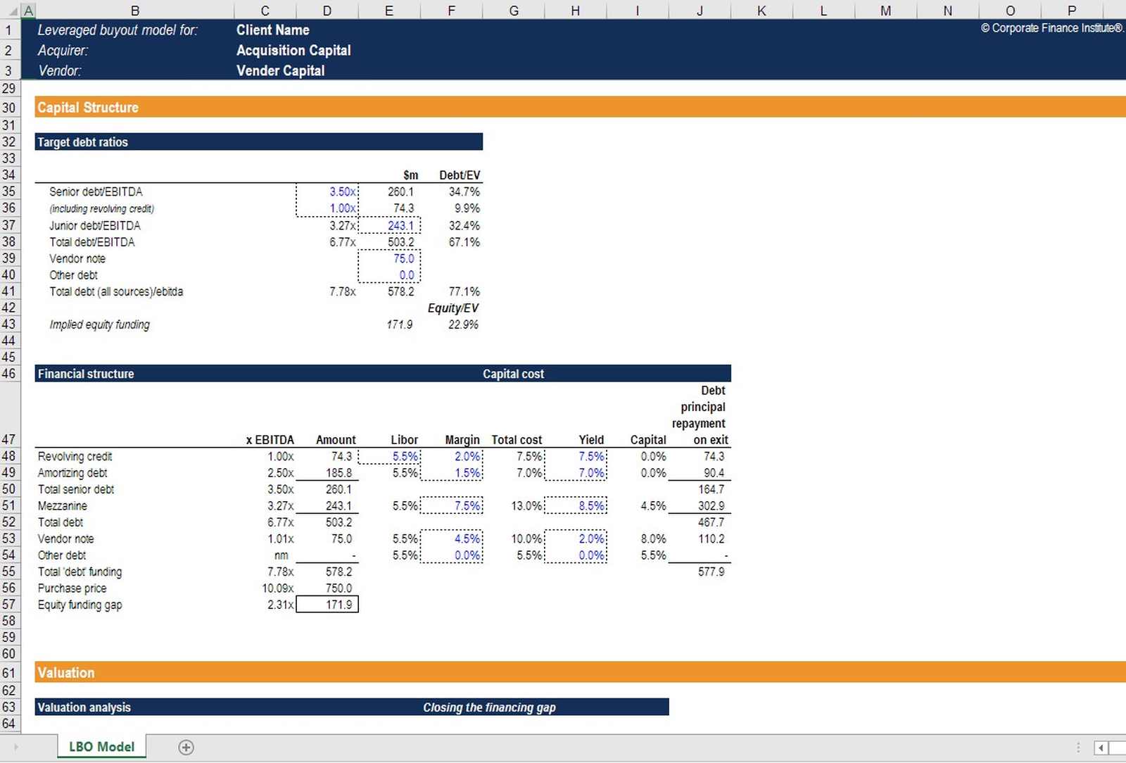 Buy-Side Financial Modeling