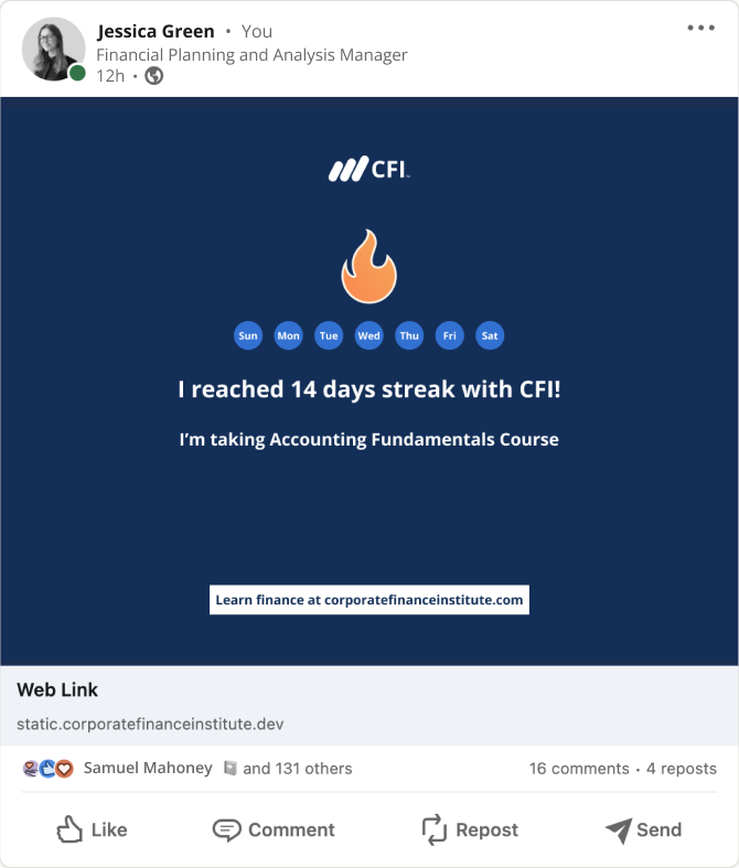 Image of Linkedin post