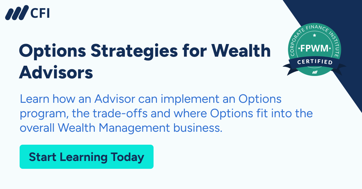 Options Strategies for Wealth Advisors Course | CFI