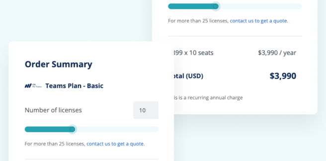 Screenshot of Self-checkout