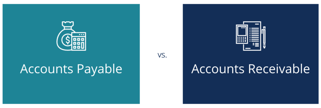 Accounts Payable vs Accounts Receivable Diagram