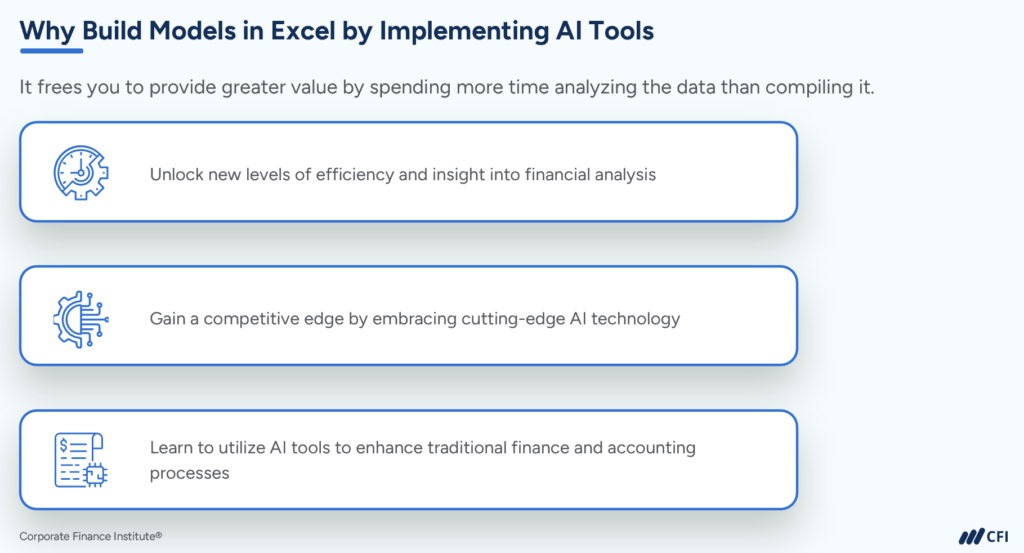 AI in Financial Modeling - Why Build Models in Excel by Implementing AI Tools