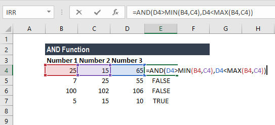 AND Function - Example 2a