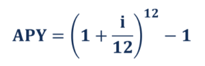 Compounded APY Formula