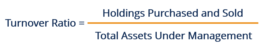 Turnover Ratio - Formula