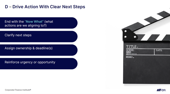 The BUILD Framework - D: Drive Action with Clear Next Steps