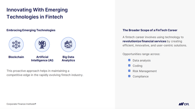 Innovating with Emerging Technologies in Fintech