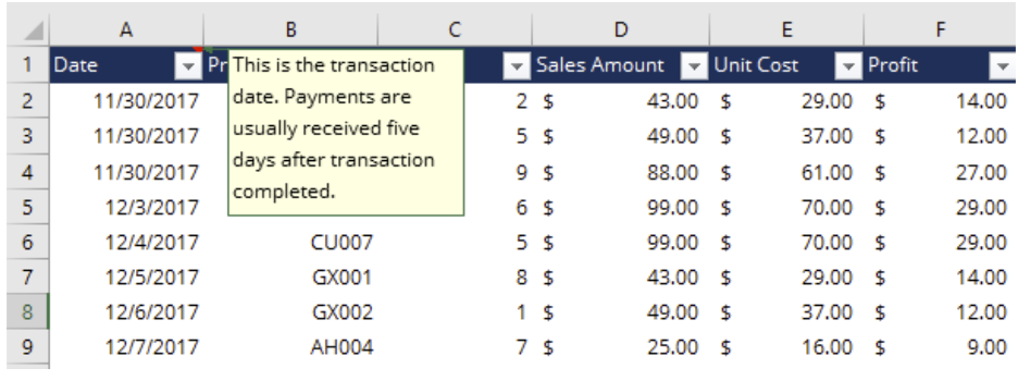 Documenting Excel Models Best Practices - Structure