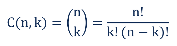 Combination - Formula