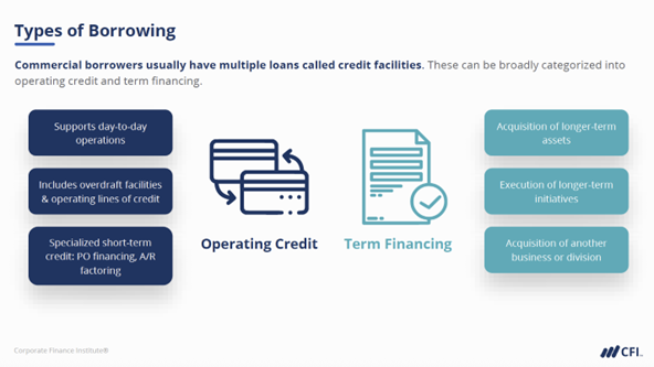 Types of Commercial Borrowing