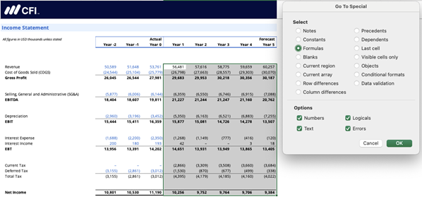 Common Causes of Imbalance in 3-Statement Models - Forecast Formula Inconsistencies 