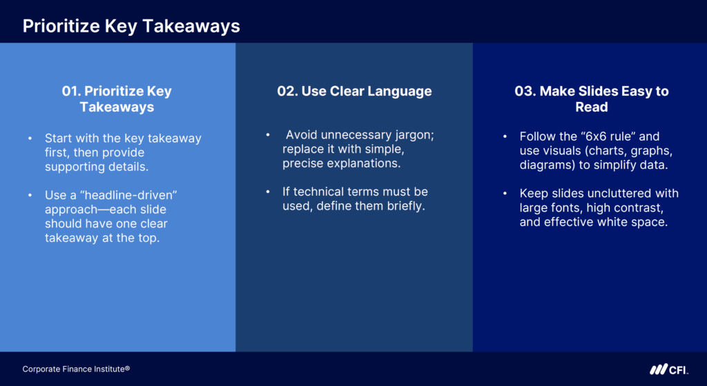 Communication Barriers - Prioritize Key Takeaways