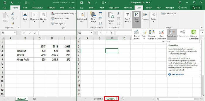 how to link cells in excel budget