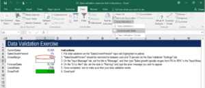 Data Validation - Example 7