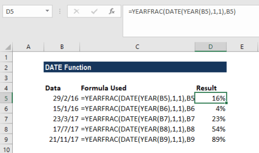 DATE Function - Formula, How to Calculate Dates in Excel