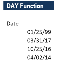 DAY Function - Example 3