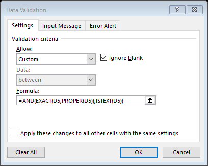 EXACT Function - Example 2a