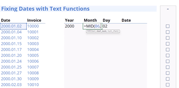 Excel Functions for Data Preparation: Glossary | CFI