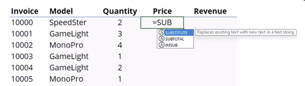 Excel Functions for Data Preparation - SUBSTITUTE Function