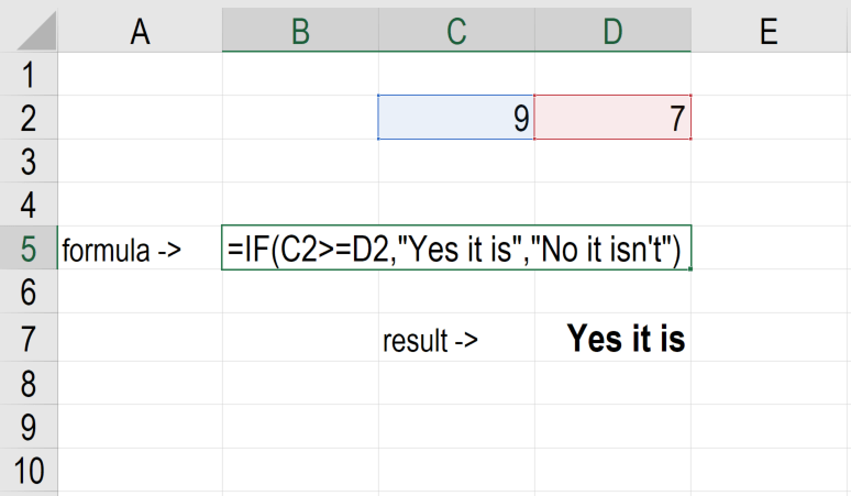 How To Make An Excel If Statement Formula Examples Guide