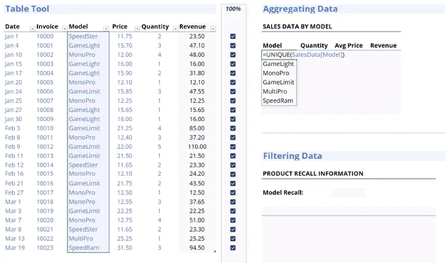 Excel Skills Employers Look For - Table Text