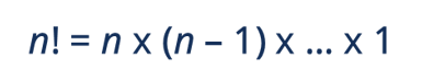 Factorial - Formula