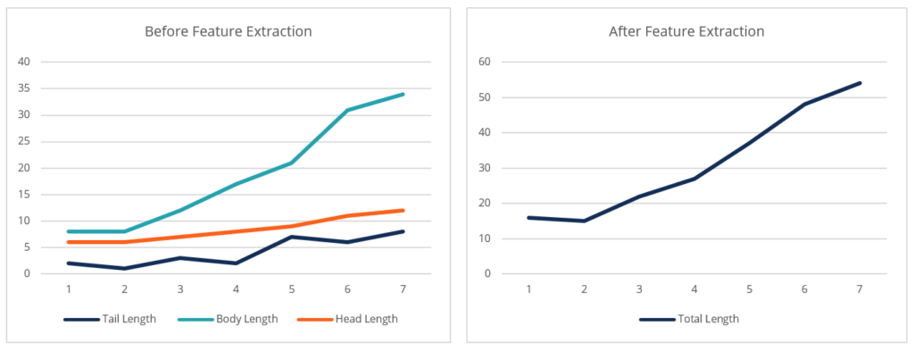 Feature Extraction - Before and After