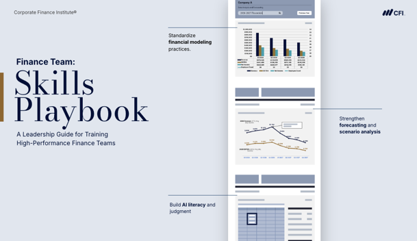 Finance Team Skills Playbook