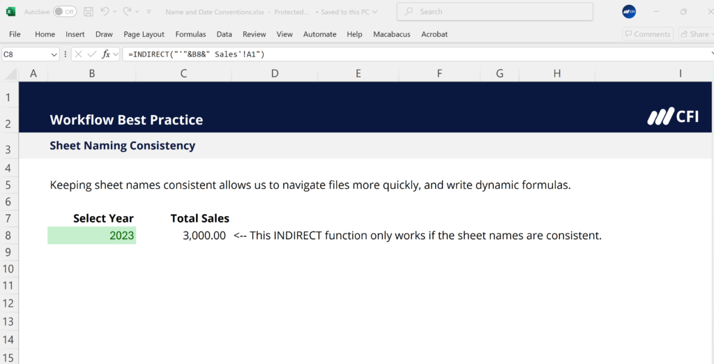Why Naming Conventions Matter in Financial Analysis - Sheet Naming Conventions