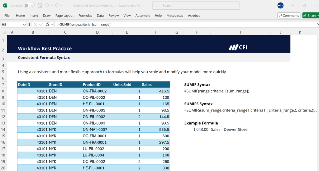 Why Naming Conventions Matter in Financial Analysis