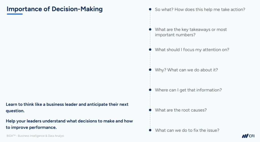 Financial Dashboards That Drive Decisions - Importance of Decision-Making
