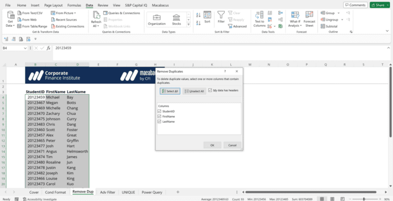 How to Find Duplicates in Excel & Remove Them