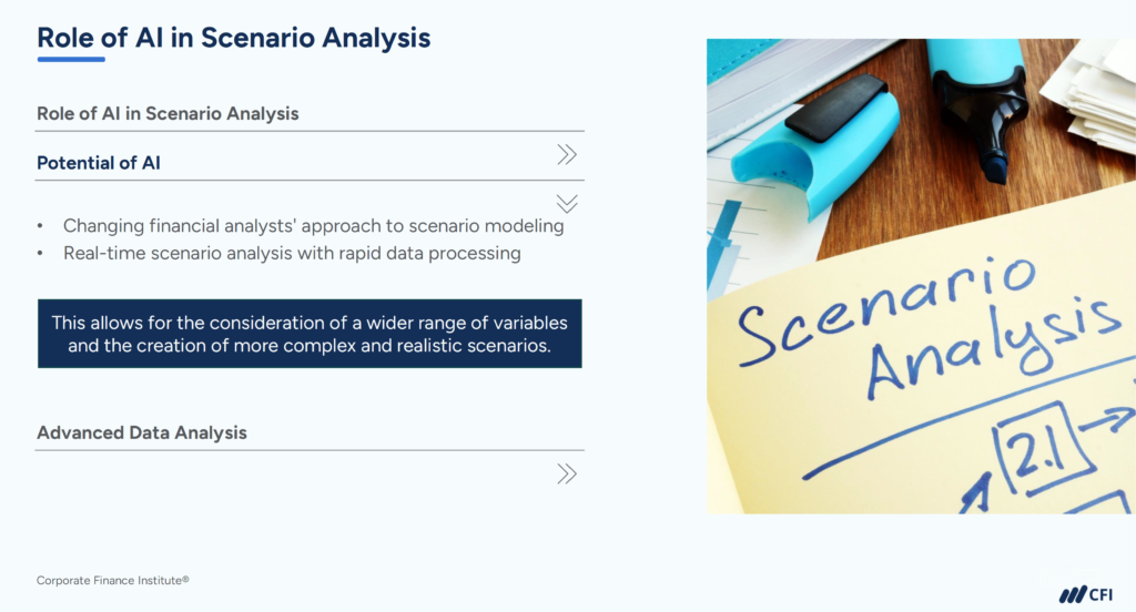 Generative AI in Finance - Role of AI in Scenario Analysis