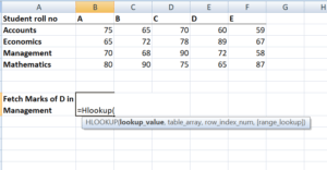 Hlookup Function Examples Hlookup Formula In Excel
