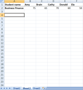 HLOOKUP from Another Workbook or Worksheet - Sample Data 2