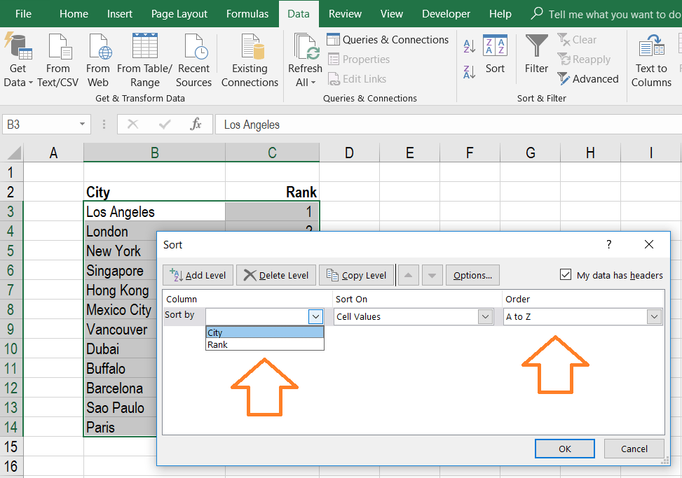 Alphabetize In Excel Overview Steps How To Use Sort And Filter