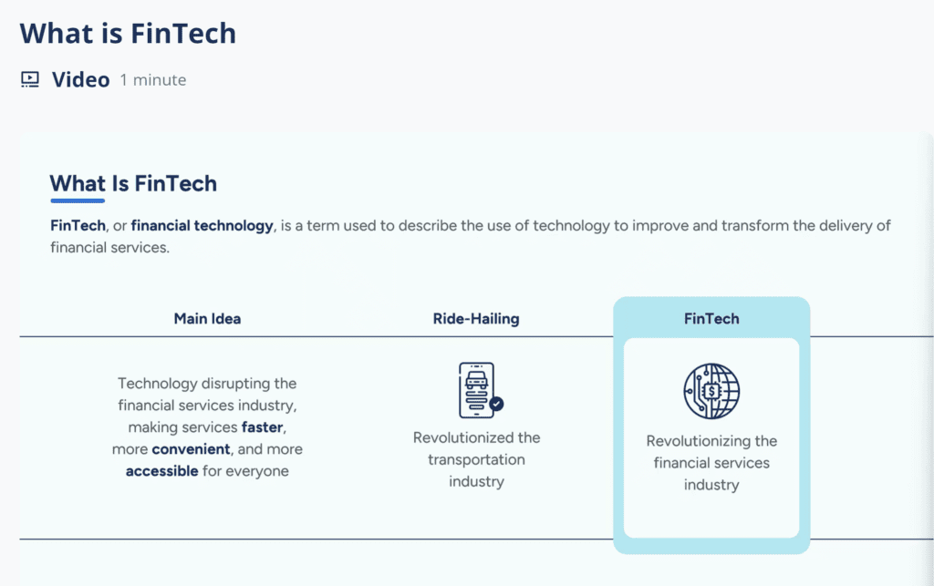 Intro to Fintech Course