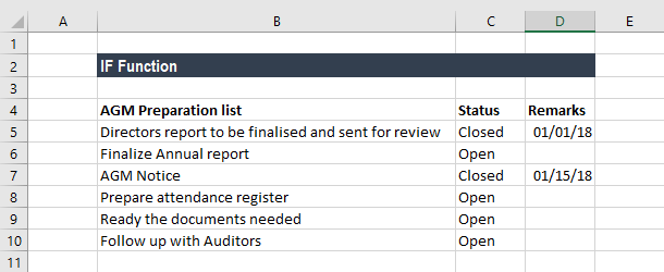 do if function in excel for mac