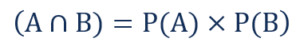 Formula - Rule of Multiplication