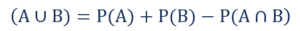 Formula - Rule of Addition