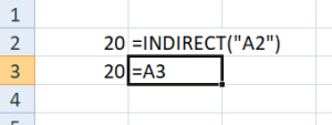 Excel Indirect Function - Lock Cell (1)