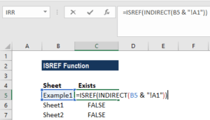 ISREF Function - Test if a Given Value is a Reference or Not in Excel