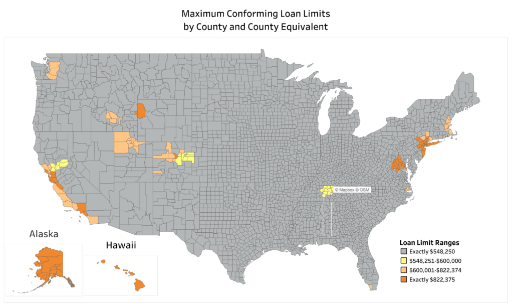 Jumbo Loan - Maximum Conforming Loan Limits