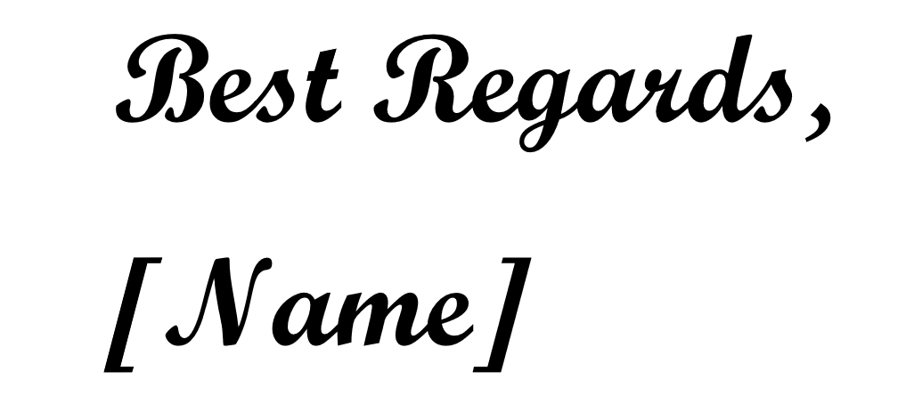 Regards At The End Of A Letter from cdn.corporatefinanceinstitute.com