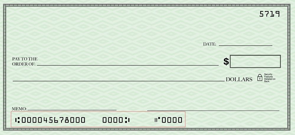 Check Format: Parts of a Check and What the Numbers Mean
