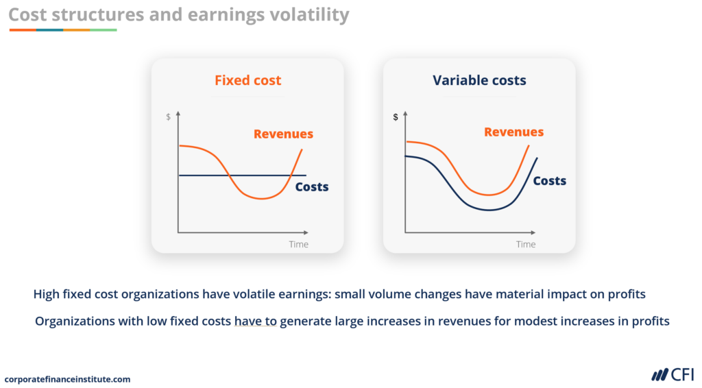 Cost Structures and Earnings Volatility