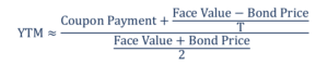 Matrix Pricing - YTM Formula